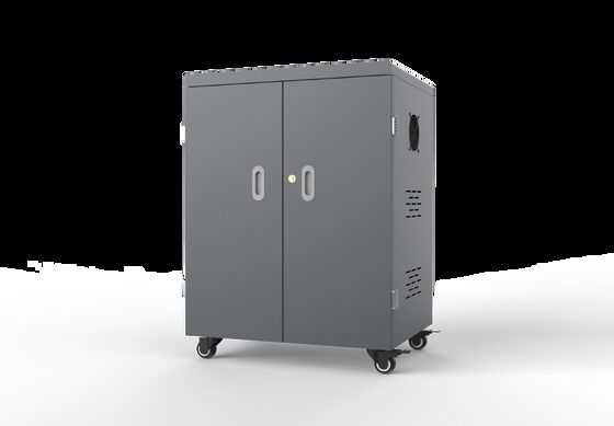 54 порта USB зарядный шкаф с системой защиты безопасности 8S и оцинкованной конструкцией листа