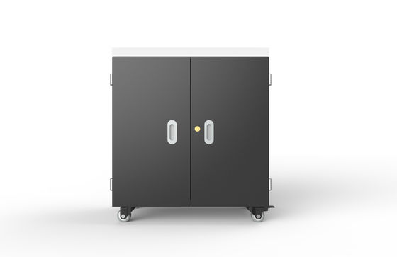 36 портов USB зарядная тележка с выходом 5V 2,4A и входом 100-250V с медицинскими глухими колесами