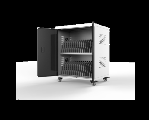 AHL-B30 шкаф для зарядки Chromebook на 30 портов с вентиляторами охлаждения