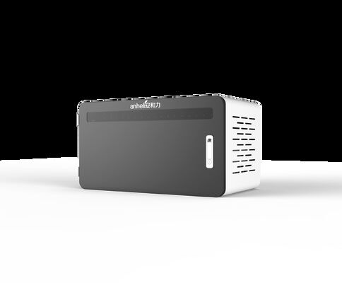 Мини-шкаф для зарядки USB на 18 слотов с оцинкованным листом и светодиодными лампами для планшетов и iPad