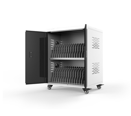 ABS проектируя вагонетку шкафа пластикового ноутбука AC 100V поручая для школ