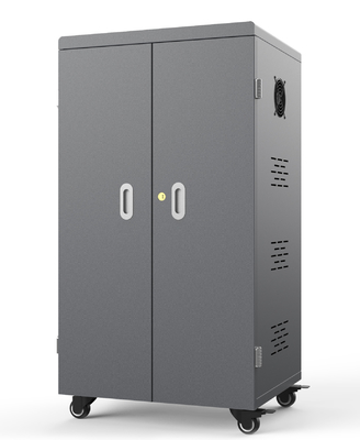 0.8mm гальванизированная тележка шкафа Ipad Lockable поручая для школ