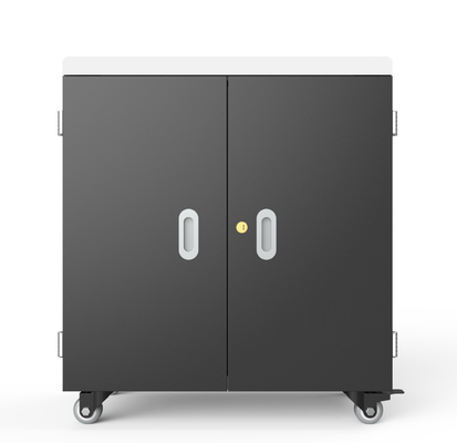 5V 2A Lockable Ipad поручая станцию шкафа USB поручая с 4 колесами